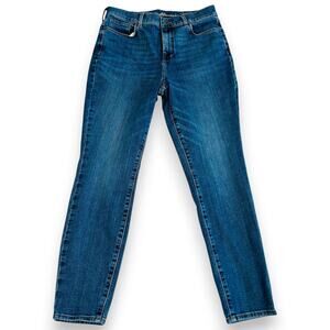 Eddie Bauer Womens 10 Jeans Slightly Curvy Hi Rise 11" Skinny Inseam 27"